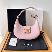 Bagsaaa Celine Medium Ava Triomphe Bag In Smooth Calfskin Pink - 24.5 x 17 x 9 CM - 1