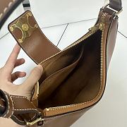 Bagsaaa Celine Medium Ava Triomphe Bag In Smooth Calfskin Brown - 24.5 x 17 x 9 CM - 2