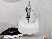 Bagsaaa Celine Medium Ava Triomphe Bag In Smooth Calfskin Off White - 24.5 x 17 x 9 CM - 4