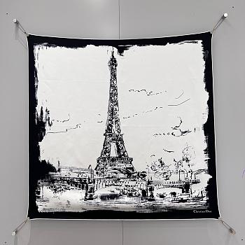 Bagsaaa Dior Scarf 04 - 90x90 cm