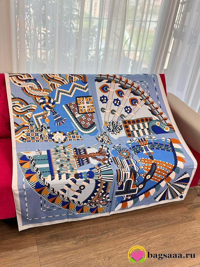 Bagsaaa Hermes Scarf 01 - 140x140 cm - 1