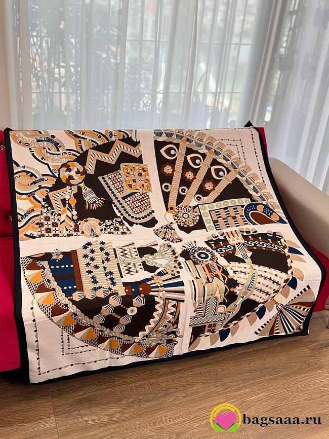 Bagsaaa Hermes Scarf 04 - 140x140 cm - 1