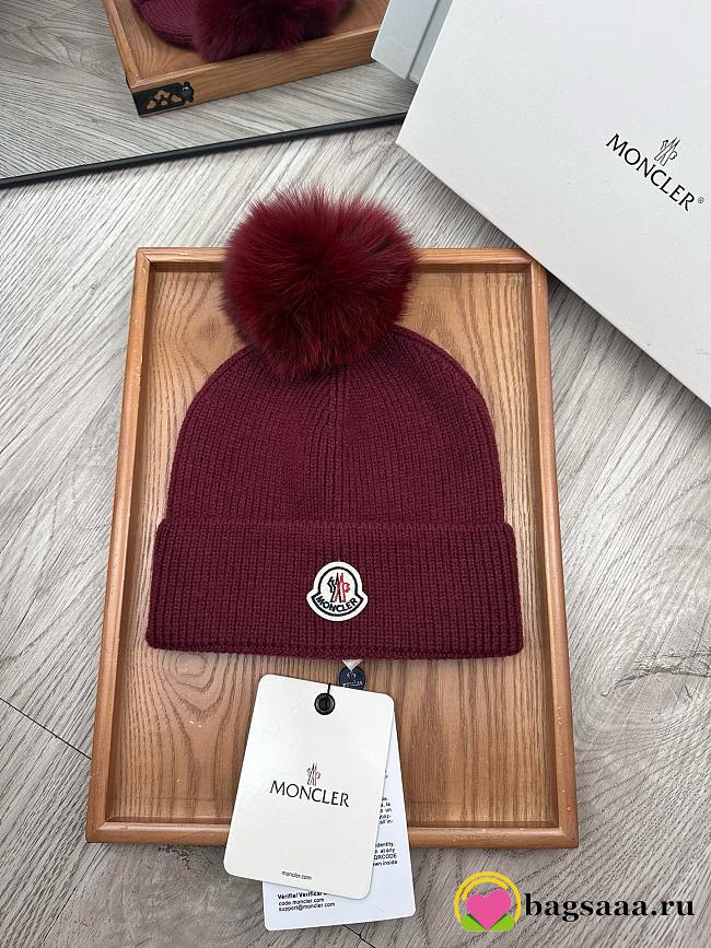 Bagsaaa Moncler Wool Beanie - 1