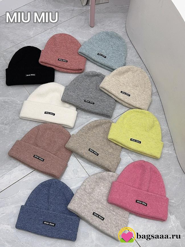 Bagsaaa Miumiu Wool Beanie - 1