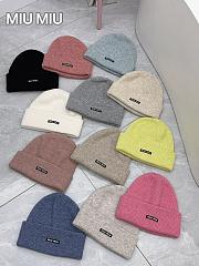 Bagsaaa Miumiu Wool Beanie - 1