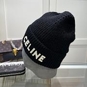 Bagsaaa Celine Black Beanie - 1