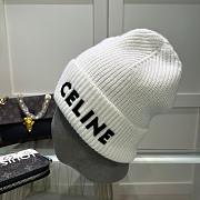 Bagsaaa Celine White Beanie - 1