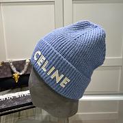 Bagsaaa Celine Blue Beanie - 1