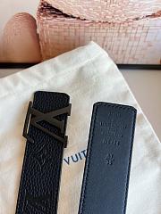 Bagsaaa LV Belt Full Black  - 3