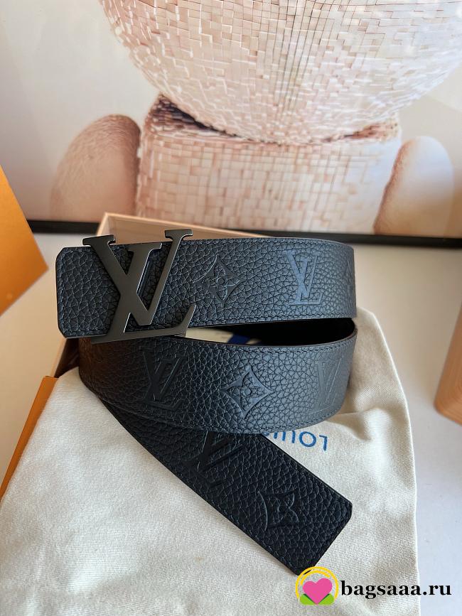 Bagsaaa LV Belt Full Black  - 1