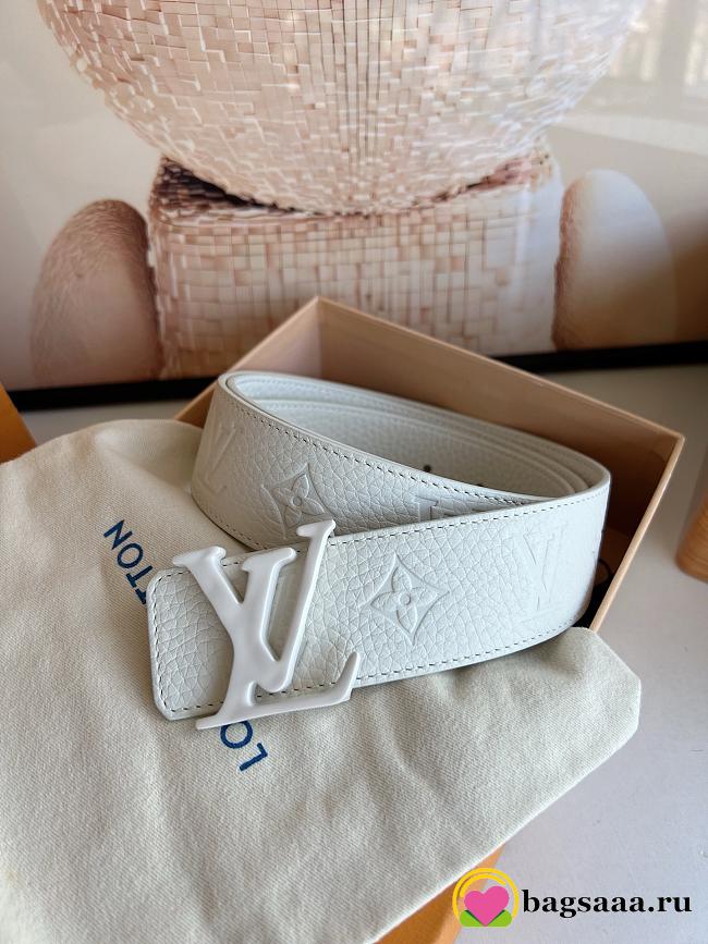 Bagsaaa LV Belt Full White - 1