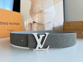 Bagsaaa LV Belt Gray