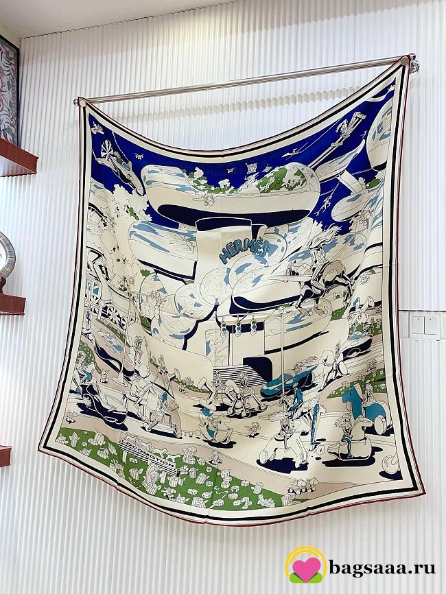 Bagsaaa Hermes Scarf - 1