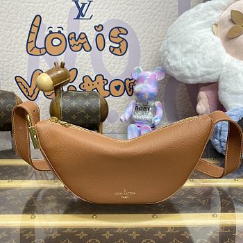  Bagsaaa Louis Vuitton Low Key Bumbag M83546 Brown - 28 x 13 x 5.5 cm