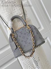 Bagsaaa Louis Vuitton M12561 Alma BB Bag Gray - 23.5 x 17.5 x 11.5 cm - 1