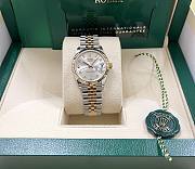 Bagsaaa Rolex Datejust Silver & Gold 31mm - 3