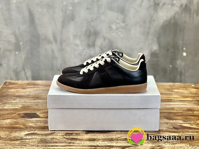 Bagsaaa Maison Margiela Sneakers Black Suede - 1