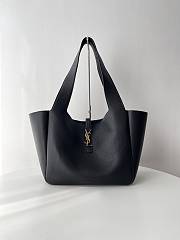 Bagsaaa YSL Le 5 À 7 Bea In Grained Leather Black - 50 X 28 X 18 CM - 1