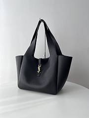 Bagsaaa YSL Le 5 À 7 Bea In Grained Leather Black - 50 X 28 X 18 CM - 3