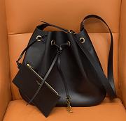 Bagsaaa YSL Paris Vii Large Flat Hobo Bag In Smooth Leather Black - 44 X 33 X 2 cm  - 1