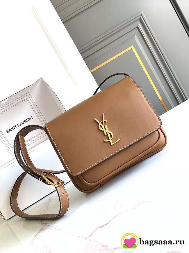 Bagsaaa YSL Niki besace in leather light brown - 21.5 X 16 X 9.5 CM - 1