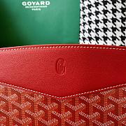 Bagsaaa Goyard Rouette Structuré PM Bag Red - 25.5 x 9 x 18 cm - 4