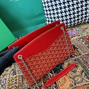 Bagsaaa Goyard Rouette Structuré PM Bag Red - 25.5 x 9 x 18 cm - 2