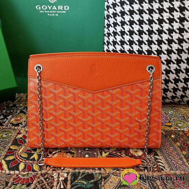 Bagsaaa Goyard Rouette Structuré PM Bag Orange - 25.5 x 9 x 18 cm - 1