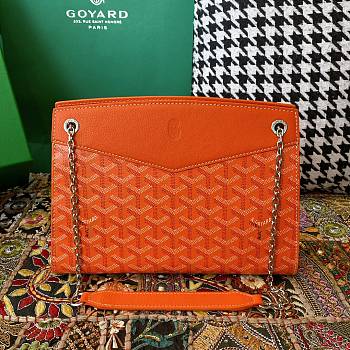 Bagsaaa Goyard Rouette Structuré PM Bag Orange - 25.5 x 9 x 18 cm