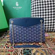 Bagsaaa Goyard Rouette Structuré PM Bag Blue - 25.5 x 9 x 18 cm - 1