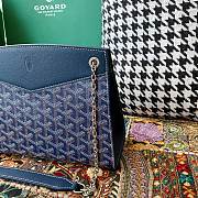 Bagsaaa Goyard Rouette Structuré PM Bag Blue - 25.5 x 9 x 18 cm - 4