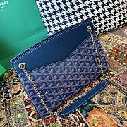 Bagsaaa Goyard Rouette Structuré PM Bag Blue - 25.5 x 9 x 18 cm - 3