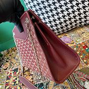 Bagsaaa Goyard Rouette Structuré PM Bag Dark Red - 25.5 x 9 x 18 cm - 3