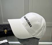 Bagsaaa Balenciaga Cap in White - 1