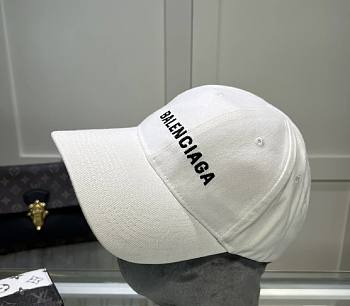 Bagsaaa Balenciaga Cap in White