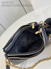 Bagsaaa Louis Vuitton M83301 Liv Pochette Bag Black - 24x13x6.5cm - 4