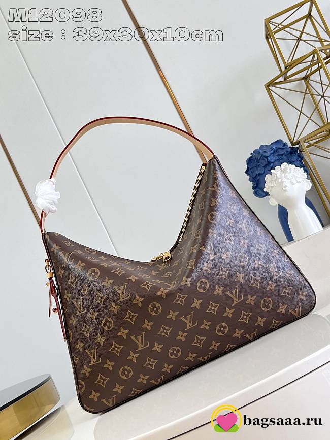 Bagsaaa Louis Vuitton M12098 Slouchy MM Bag Monogram - 40 x 31 x 11 cm - 1