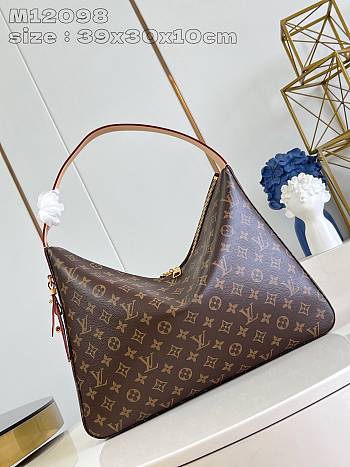 Bagsaaa Louis Vuitton M12098 Slouchy MM Bag Monogram - 40 x 31 x 11 cm