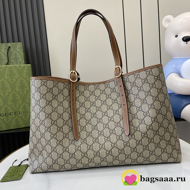 Bagsaaa Gucci GG Emblem Medium Tote Bag 815213 - 38 x 25 x 15 cm - 1