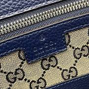 Bagsaaa Gucci GG crossbody bag 794872 blue - 29 x 21 x 7.5 cm - 4