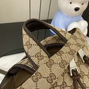 Bagsaaa Gucci Large backpack with Gucci logo - 48cm - 4