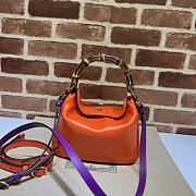 Bagsaaa Gucci Diana small shoulder bag ‎746251 orange - 24x15x5cm - 3