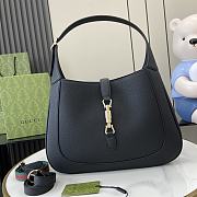 Bagsaaa Gucci Jackie 1961 medium shoulder bag 810229 black - 35 x 32 x 5.5cm - 1