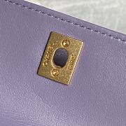 Bagsaaa Chanel Clutch AS5038 Purple - 19 × 25 × 3 cm - 4