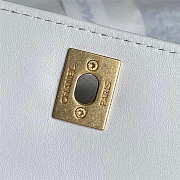 Bagsaaa Chanel Clutch AS5038 White - 19 × 25 × 3 cm - 4