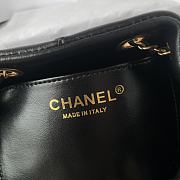 Bagsaaa Chanel Small Bucket Bag AS5094 Black Lambskin - 17.5 × 18 × 12 cm - 2