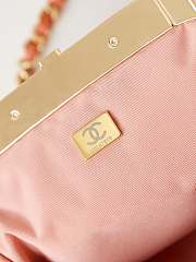 Bagsaaa Chanel Clutch Lambskin Coral AS4717 - 16 × 24 × 8 cm - 4