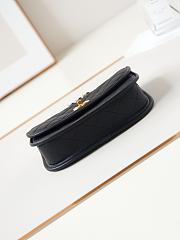 Bagsaaa Chanel Messenger Bag AS4845 Black Calfskin - 16.5 × 23.5 × 5.5 cm - 3