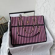 Bagsaaa Chanel Shopping Bag AS4693 Black & Pink - 31 × 36 × 18 cm - 1