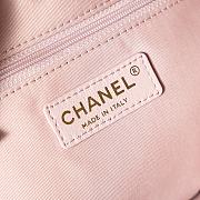 Bagsaaa Chanel Top Handle Light Pink Wool Tweed AS3969 - 20 × 27.5 × 7.5 cm - 3